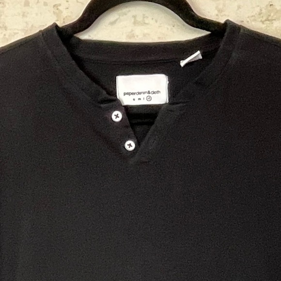 PAPER, DENIM & CLOTH Organic Cotton Henley XL - Picture 3 of 16